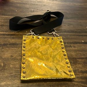 Gold Authentic Louis Vuitton bag